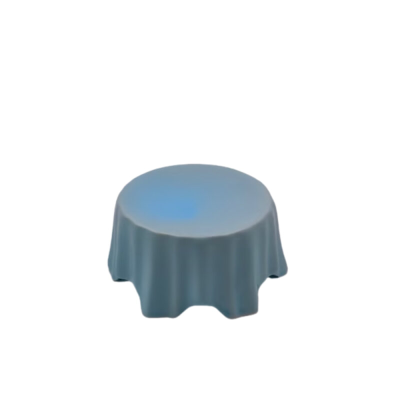 0381 Porselen Stand Yükseltici Mavi 10X5Cm - 1