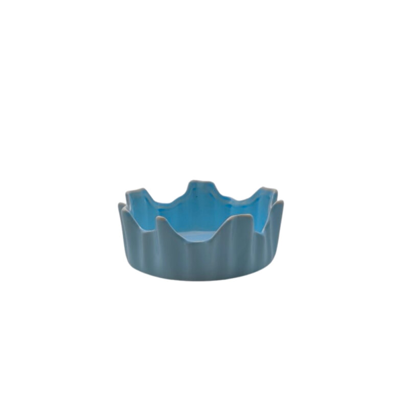 0381 Porselen Stand Yükseltici Mavi 15X6Cm - 2