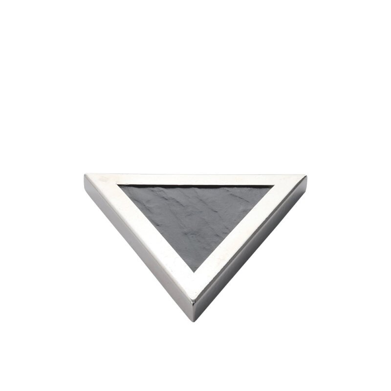 0994 Paslanmaz-Slate Üçgen Sunumluk 20Cm - 1
