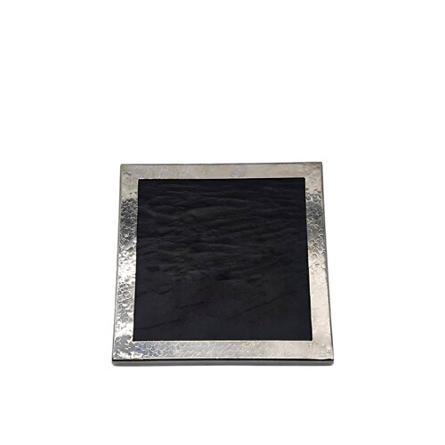 1005 Paslanmaz-Slate Kare Sunumluk 30Cm - KLT
