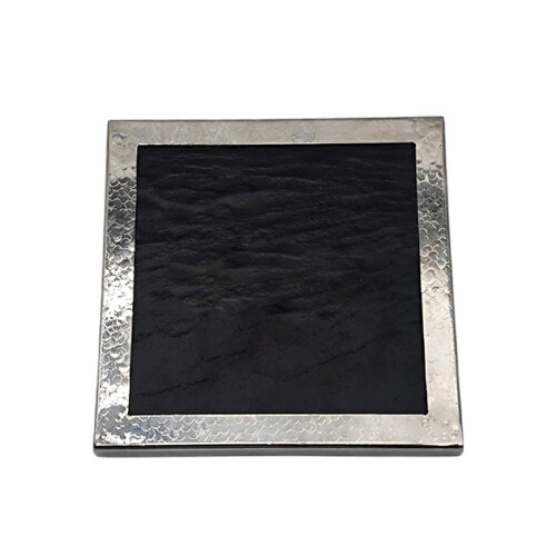 1005 Paslanmaz-Slate Kare Sunumluk 50Cm - KLT