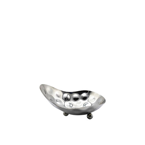 1311 Paslanmaz Ayaklı Oval Kase 26X18Cm - KLT