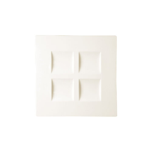 Paşabahçe Porselen All Spice Spsp4B 4 Bolmelı Kare Servıs Tabağı 30X30 cm. - PAŞABAHÇE PORSELEN