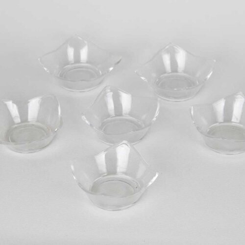 24284 Paşabahçe Pres Lale Kase 60 mm - PAŞABAHÇE