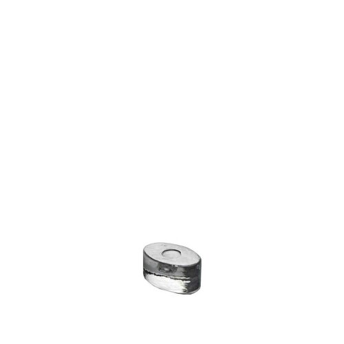 25110 Paşabahçe El İmalatı Kristal Oval Kesitli Mumluk 85 mm - PAŞABAHÇE