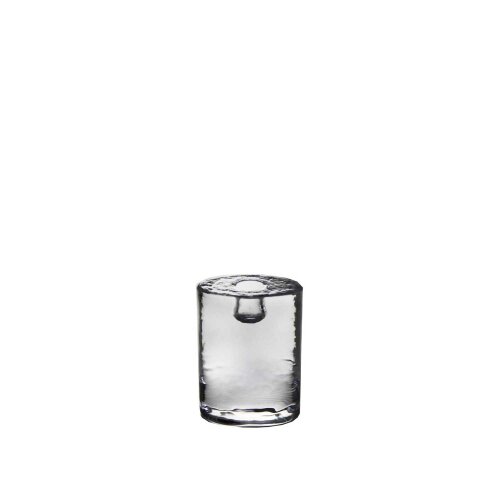 25118 Paşabahçe El İmalatı Kristal Oval Kesitli Mumluk 85 mm - PAŞABAHÇE