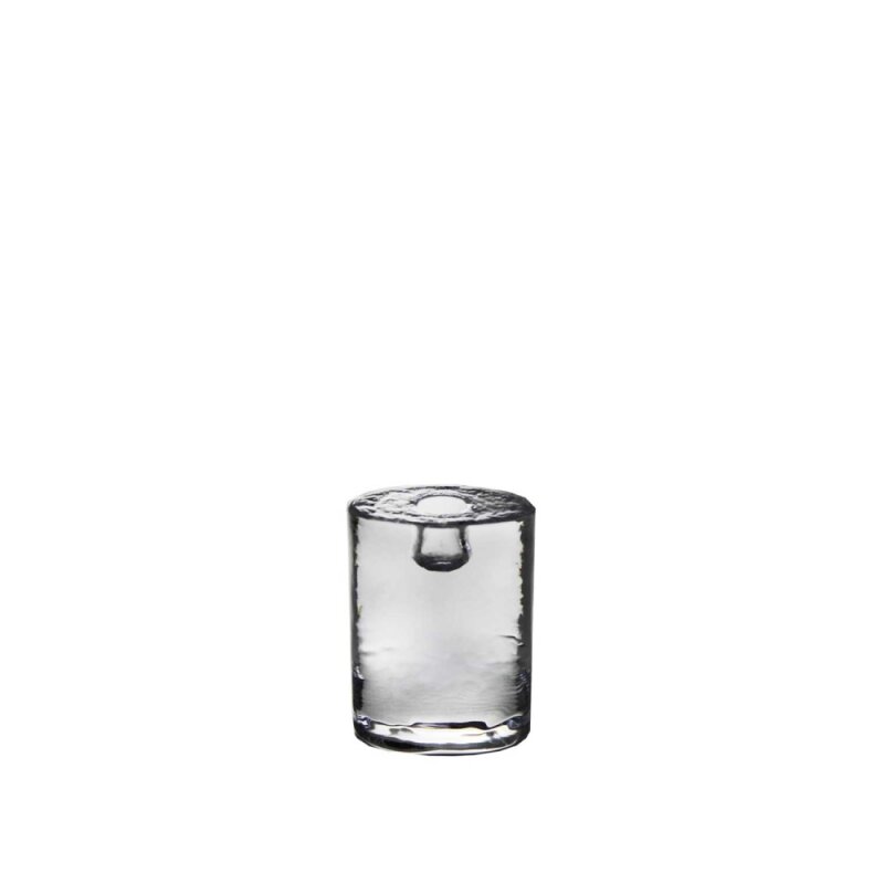 25118 Paşabahçe El İmalatı Kristal Oval Kesitli Mumluk 85 mm - 1