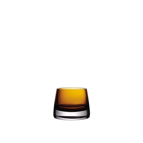 28415 Paşabahçe Nude Joy Amber Mumluk 100 mm - PAŞABAHÇE NUDE
