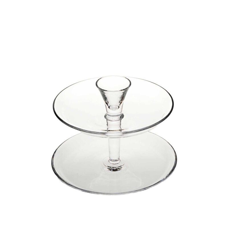 31645 Paşabahçe Fountain Çift Tabanlı Mumluk - 1