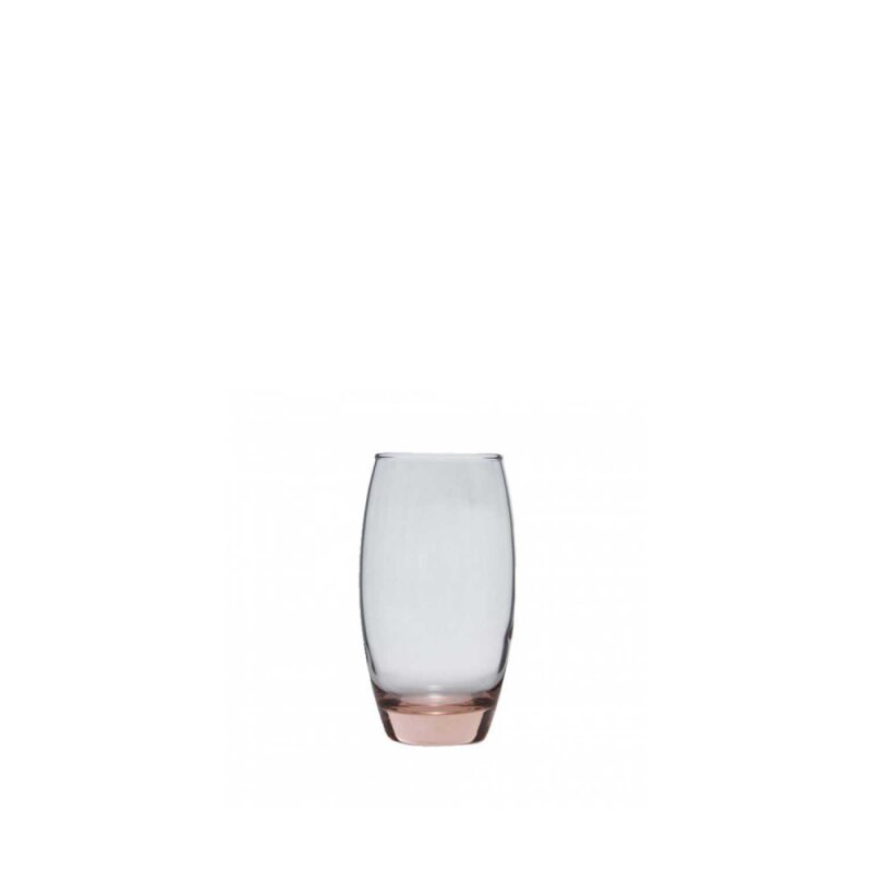 41020 Paşabahçe Barrel Pembe Meşrubat Bardağı 500 cc - 1