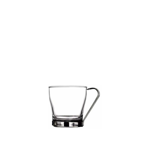 42665 Paşabahçe Chroma Metal Kulplu Bardak 210 cc - PAŞABAHÇE