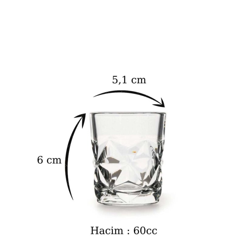 520742 Paşabahçe Estrella Shot Bardak 60 cc - 2