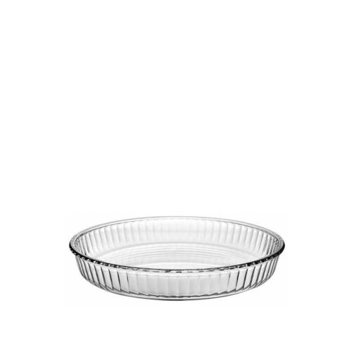 59014 Paşabahçe Borcam 32 cm Yuvarlak tepsi 2950 cc - PAŞABAHÇE
