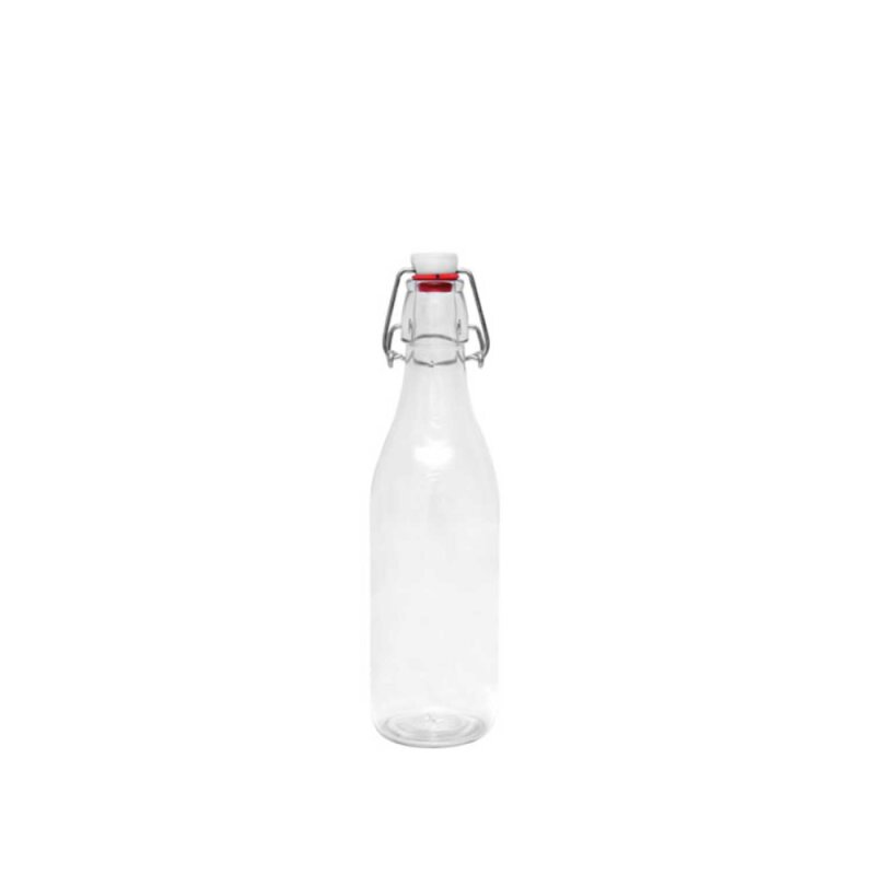 80346 Paşabahçe Kapaklı Cam Şişe 500 cc - 1