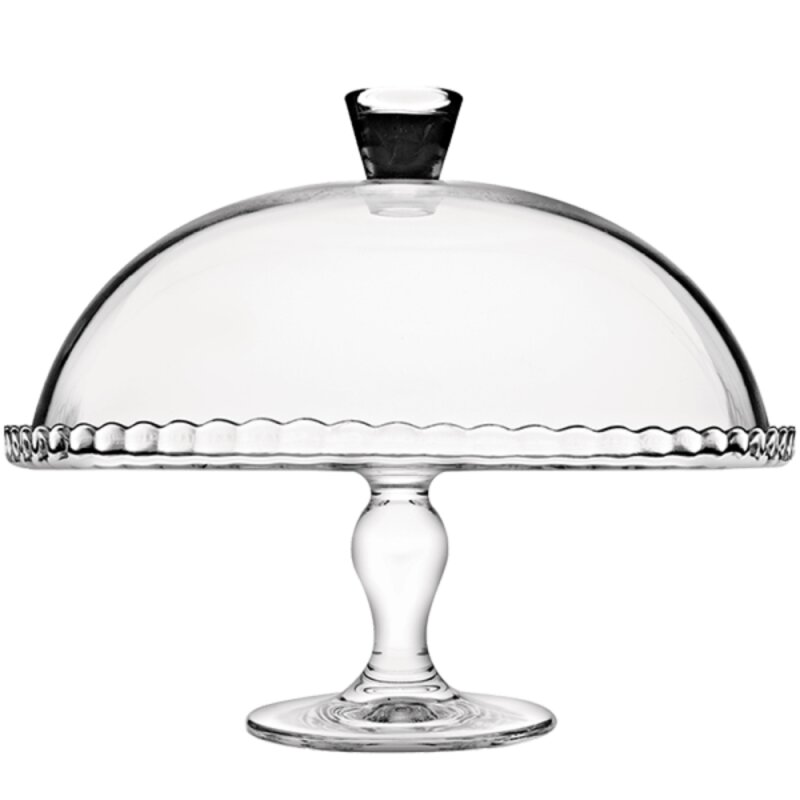 95200 Paşabahçe Patisserie Ayaklı Kapaklı Pasta Servis Sunum 322 mm - 1