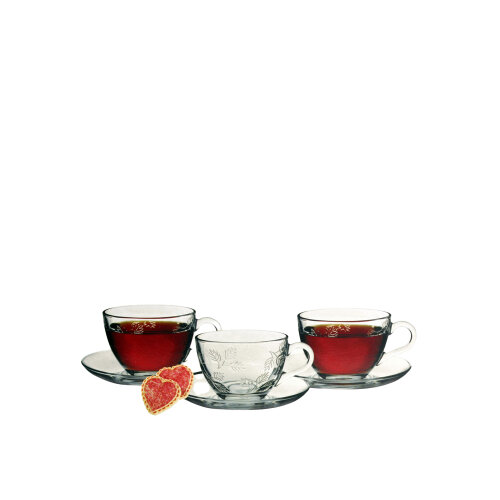 95481 Paşabahçe Pastoral Çay Fincan Takımı - PAŞABAHÇE