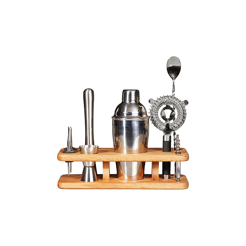 Groovy Ahşap Bar Seti Standı GRV-1855 - 1
