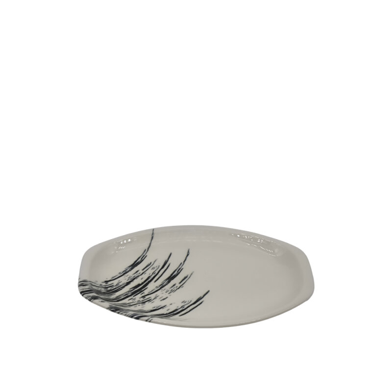 Zest Porcelain Alis Kayık Tabak 26Cm-Seine - 1