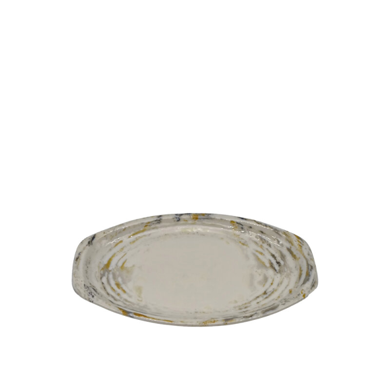 Zest Porcelain Alis Kayık Tabak 26Cm-Lena - 1