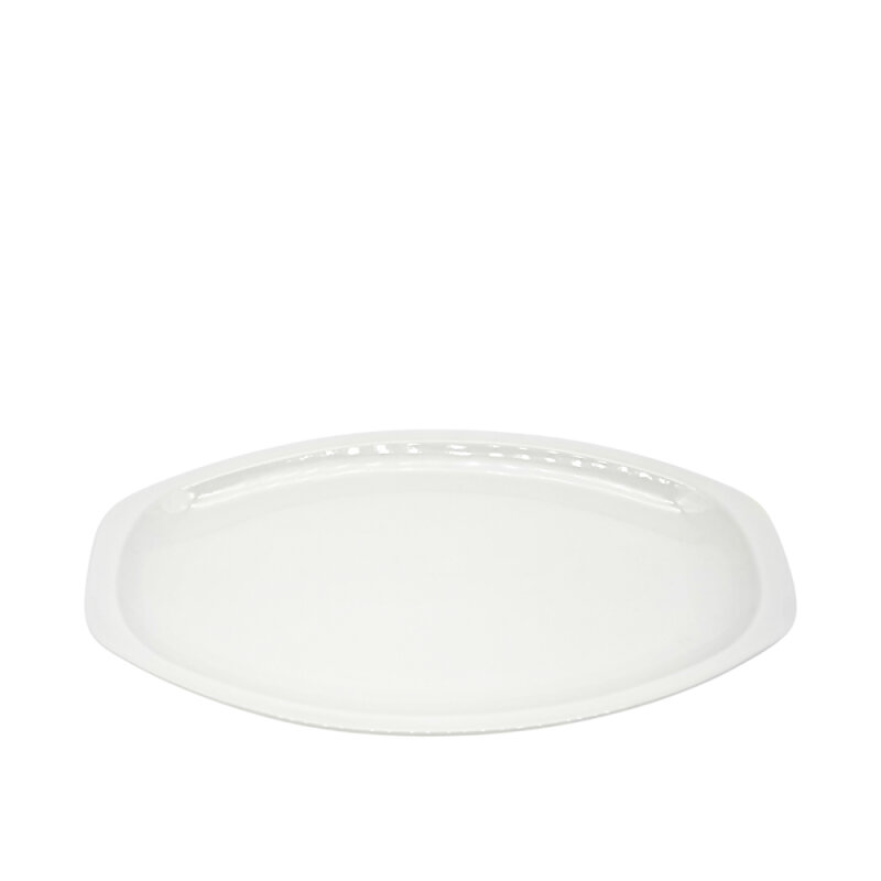 Tulu Porselen Alis Kayık Tabak 39 Cm - Krem - 1
