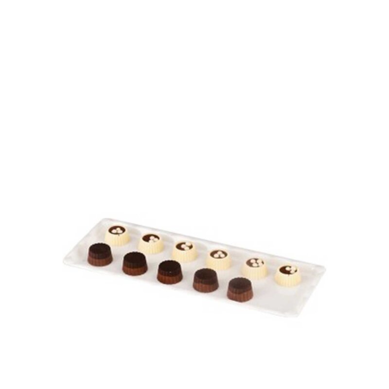 Alkan Polycarbonat Çikolata Teşhir Tepsi 10X30 - 1