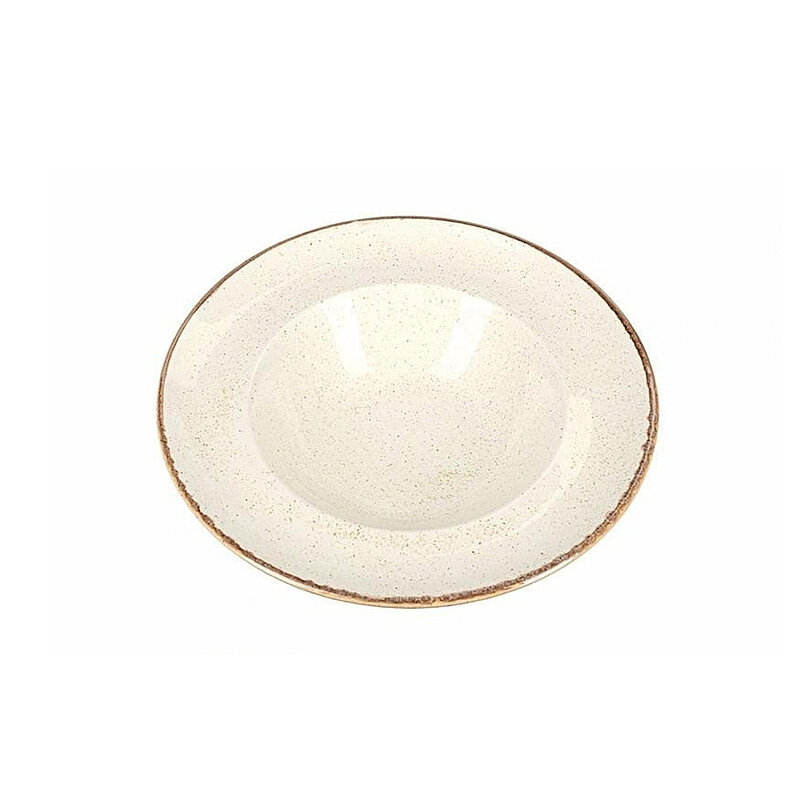 Porland Porselen 173925 Seasons Alumilite Bej Çukur Tabak 26 cm - 1