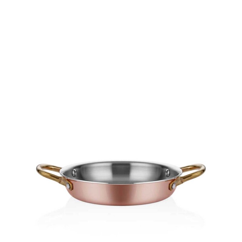 Altınbaşak 20 Multi Metal Bakır Yumurta Sahanı - 1