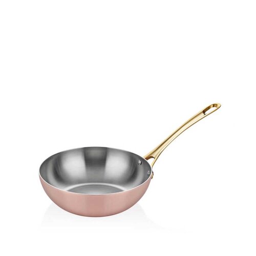 Altınbaşak 28 Multi Metal Bakır Wok Tava - ALTINBAŞAK