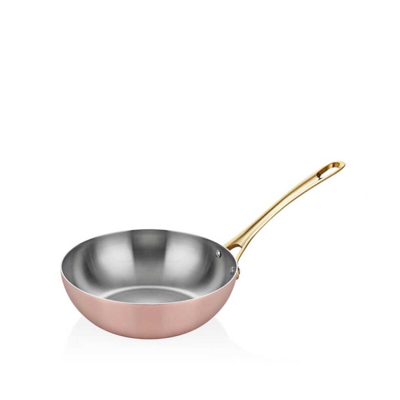 Altınbaşak 28 Multi Metal Bakır Wok Tava - 1