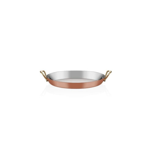 Altınbaşak Bakır Oval Sahan 30 Cm - ALTINBAŞAK
