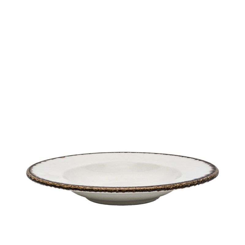 Zest Porcelain Anka Çukur Tabak 21 cm Chocolate ANK21CKCT47 - 1