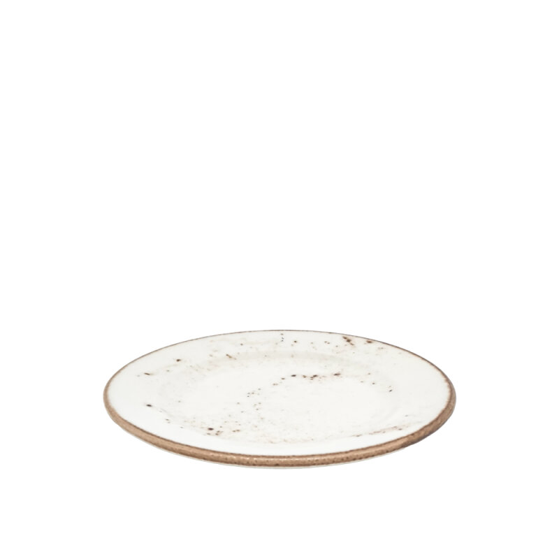 Zest Porcelain Anka Düz Tabak 17 Cm-Paris Krem - 1