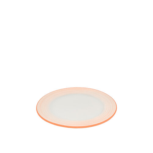 Zest Porcelain Anka Düz Tabak 17 Cm-Tokyo Turuncu - ZEST PORCELAIN