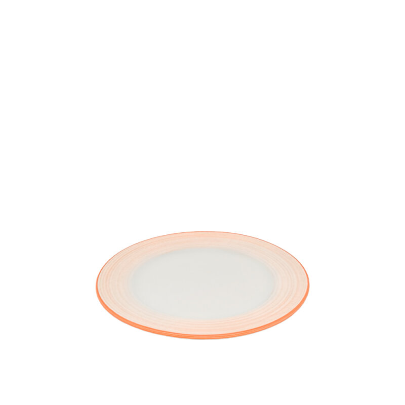 Zest Porcelain Anka Düz Tabak 17 Cm-Tokyo Turuncu - 1