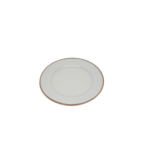 Zest Porcelain Anka Düz Tabak 17 cm - Chocolate - ZEST PORCELAIN