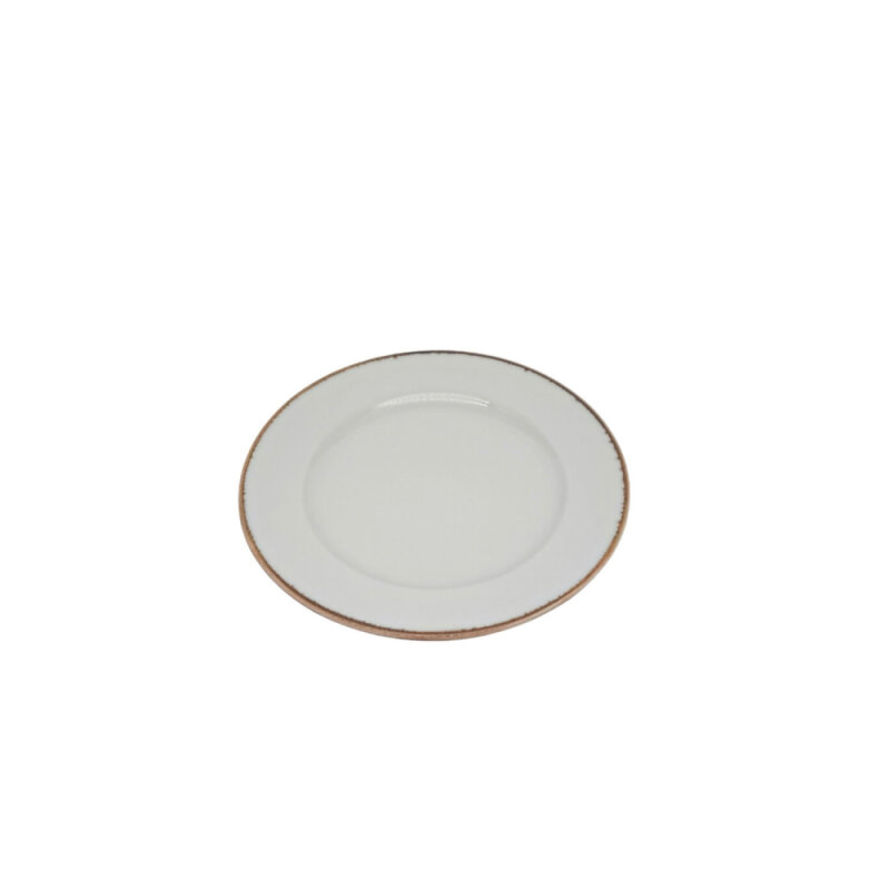 Zest Porcelain Anka Düz Tabak 17 cm - Chocolate - 1