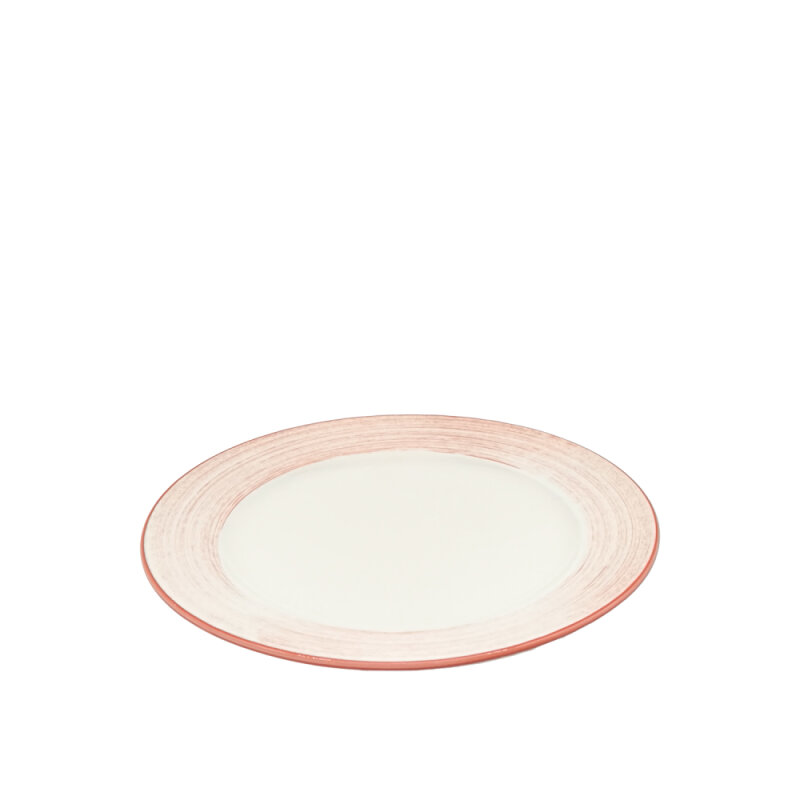 Zest Porcelain Anka Düz Tabak 19Cm-Tokyo Kırmızı - 1