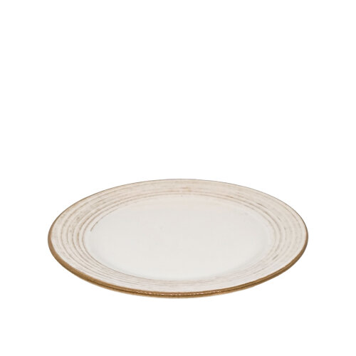 Zest Porcelain Anka Düz Tabak 19Cm-Tokyo Kahve - ZEST PORCELAIN