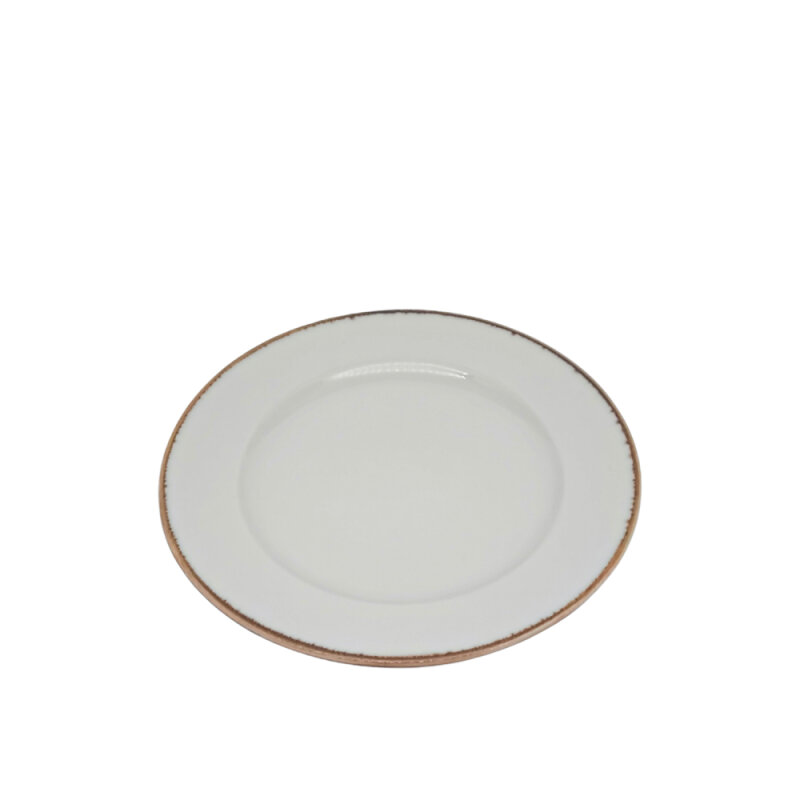 Zest Porcelain Anka Düz Tabak 27 cm - Chocolate - 1