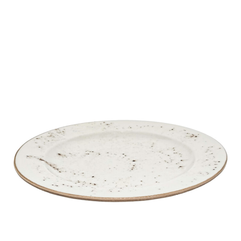 Zest Porcelain Anka Düz Tabak 30 Cm-Paris Krem - 1