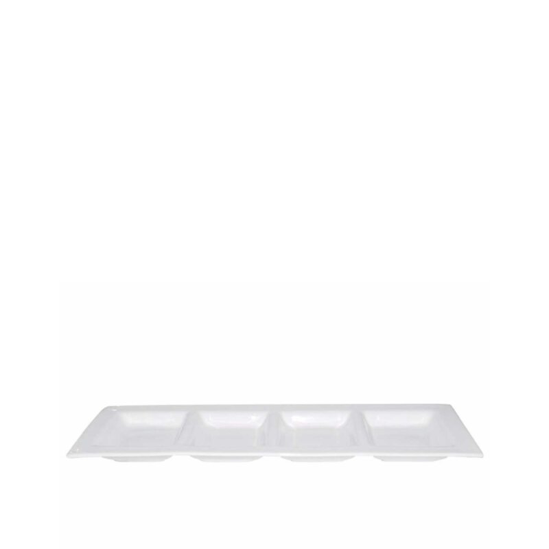 Porland Porselen 358840 Beyaz Meze Tabağı 39 cm - 1