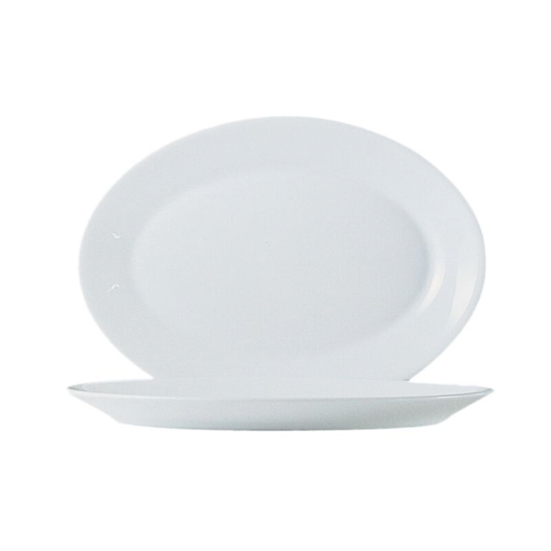 Arcoroc Beyaz Kayık Tabak 290 mm - 1