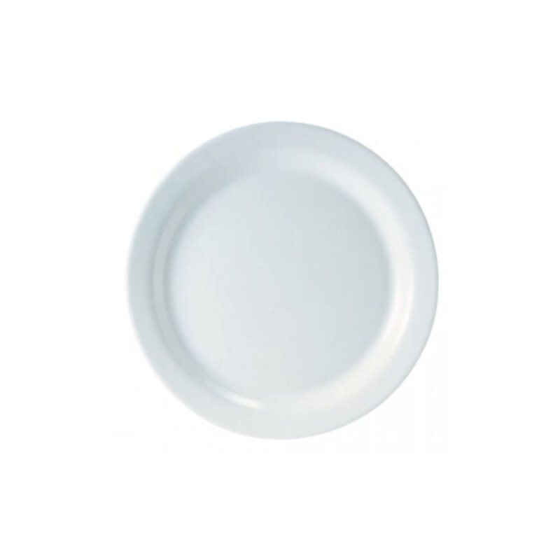 Arcoroc Beyaz Düz Tabak 22 cm - 1