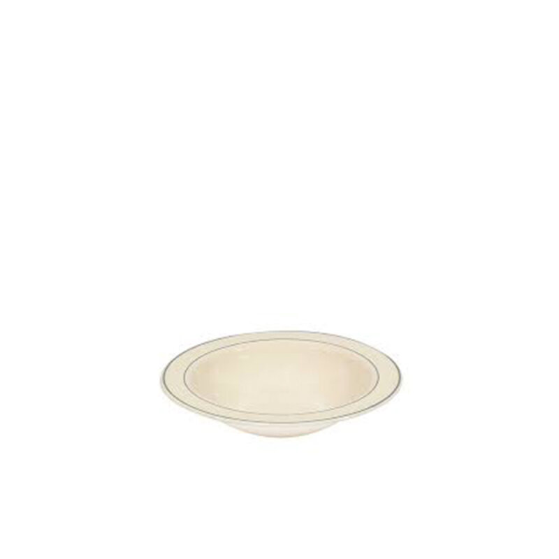 Arcoroc Krem Çizgili Geniş Kase 160 mm - 1
