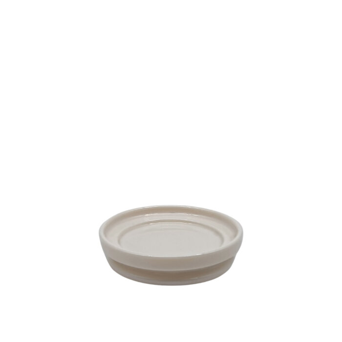 Arcoroc Krem Çizgili Bordo Çay Potu Kapak - 2