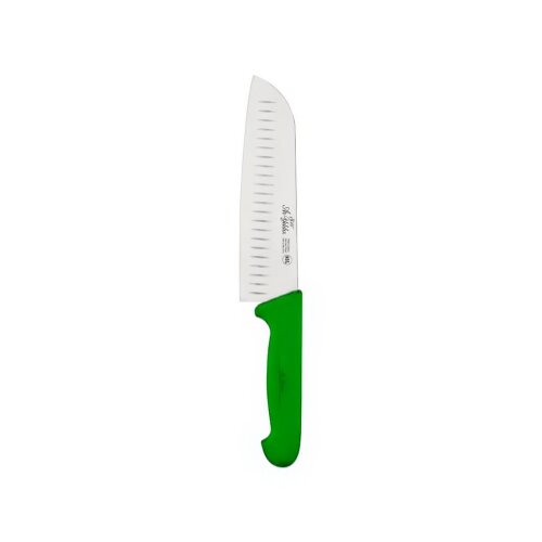Aryıldız Santoku Bıçak Oluklu Yeşil Saplı - ARYILDIZ