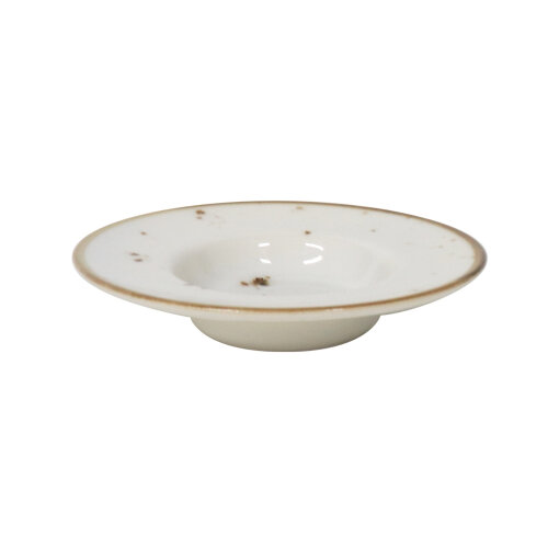 Zest Porcelain Asena Çay Tabağı 11 Cm -Paris Krem - ZEST PORCELAIN