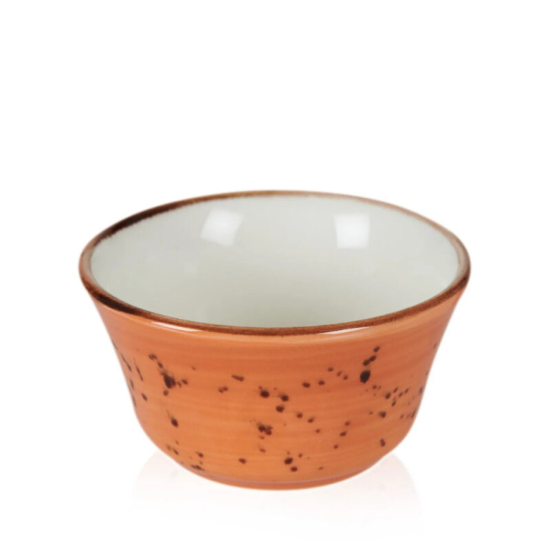 Zest Porcelain Asena Kase 10Cm-Paris Turuncu - 1