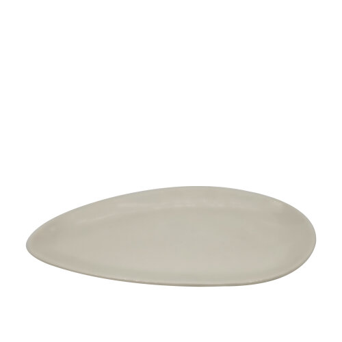 Zest Porcelain Aslı Kayık 25cm X 11,5cm Krem ASL25KY00 - ZEST PORCELAIN