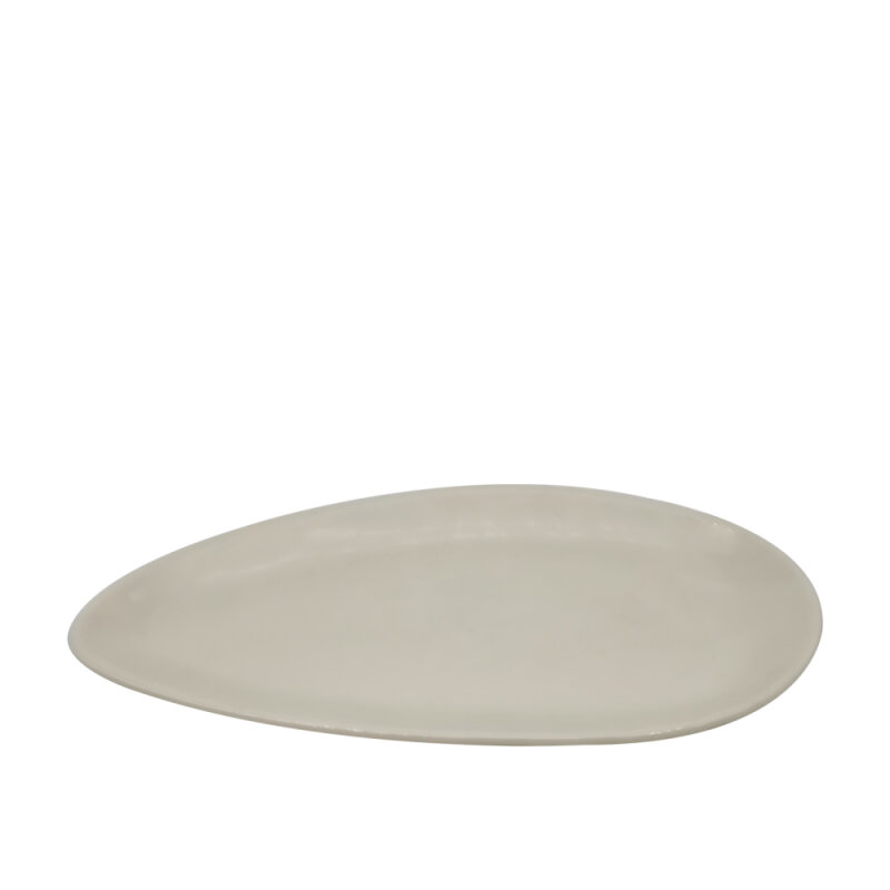 Zest Porcelain Aslı Kayık 25cm X 11,5cm Krem ASL25KY00 - 1